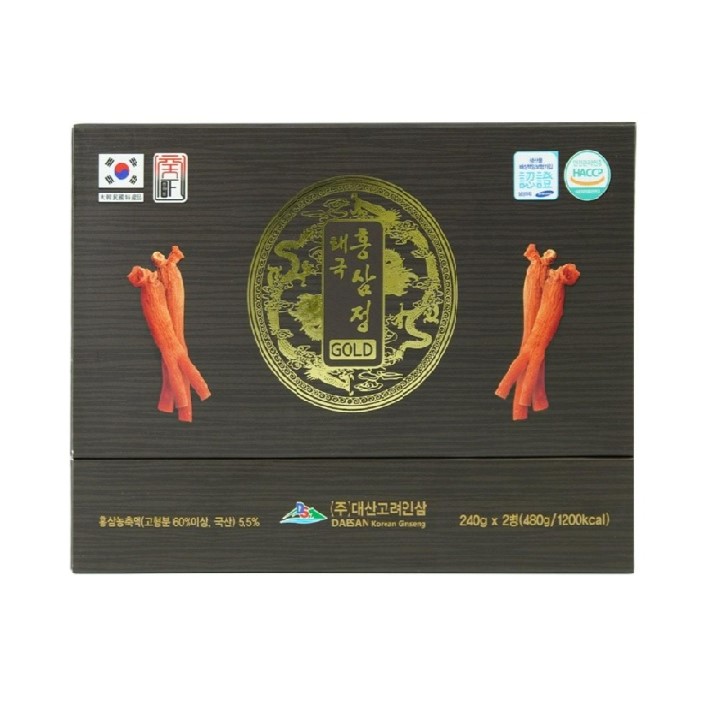 Cao hồng Sâm Thái Cực Daesan HQ 2 lọ 240g